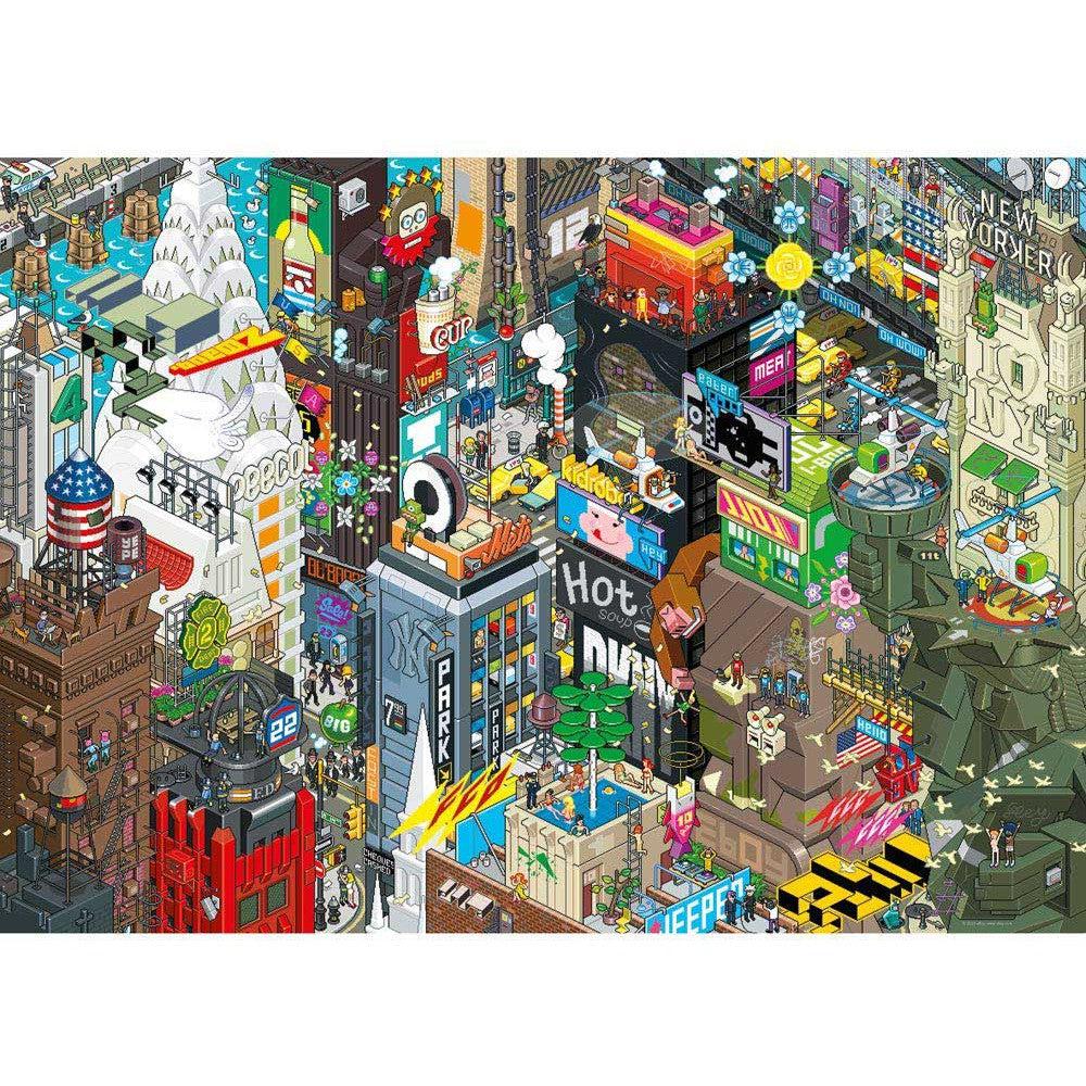 New York Quest Pixorama 1000 Piece Jigsaw Puzzle Heye