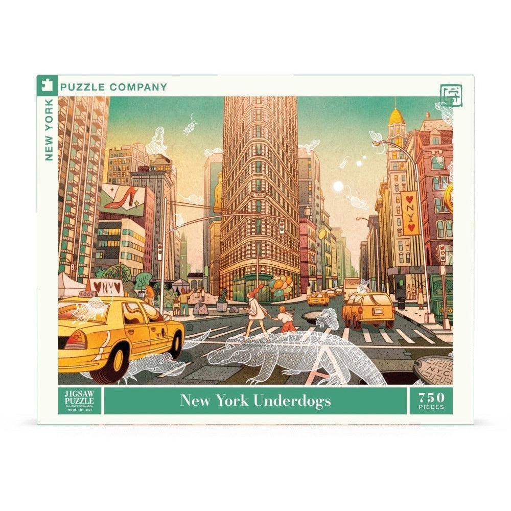 New York Underdogs by Victo Ngai 750 Piece Jigsaw Puzzle NYPC