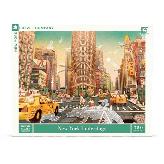 New York Underdogs by Victo Ngai 750 Piece Jigsaw Puzzle NYPC