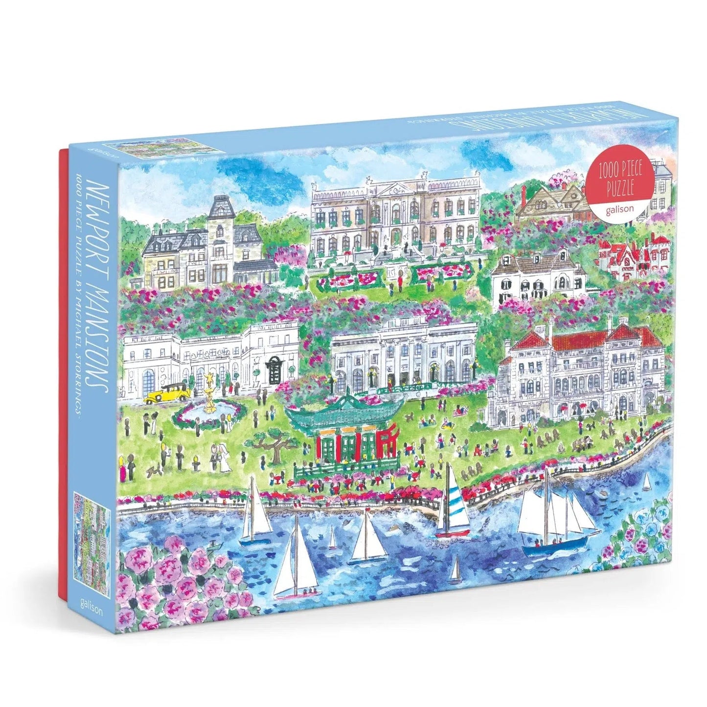 Newport Mansions 1000 Piece Jigsaw Puzzle Galison