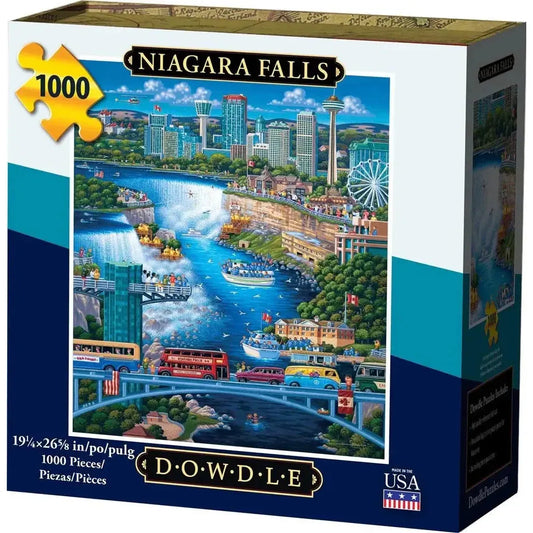 Niagara Falls 1000 Piece Jigsaw Puzzle Dowdle