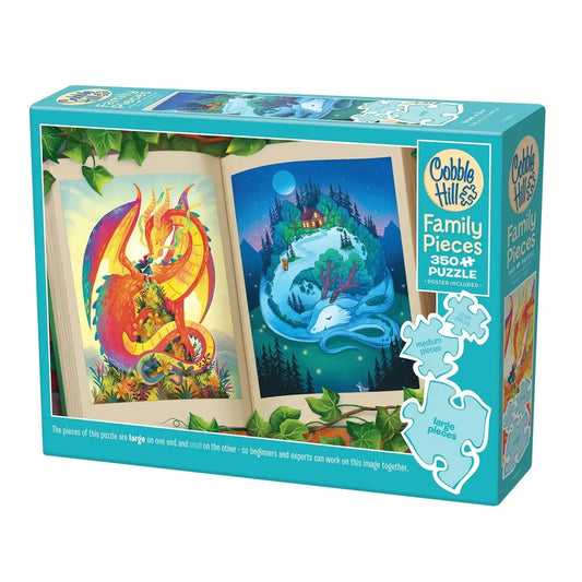 Night & Day 350 Piece Family Jigsaw Puzzle Cobble Hill