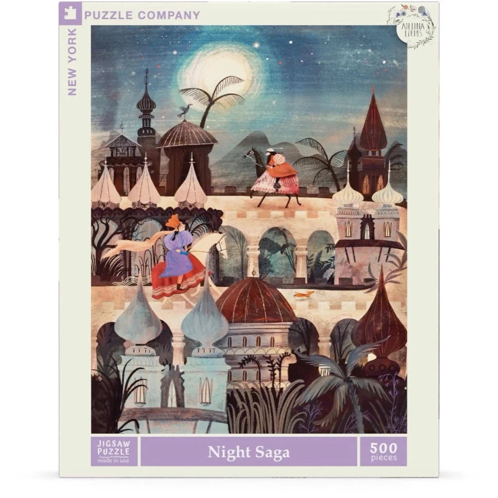 Night Saga 500 Piece Jigsaw Puzzle NYPC