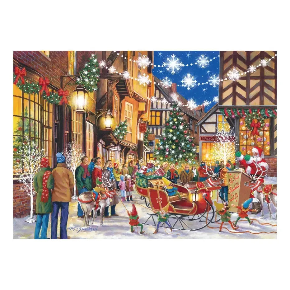 No. 20 Santa Switch On 500 Piece Jigsaw Puzzle HOP
