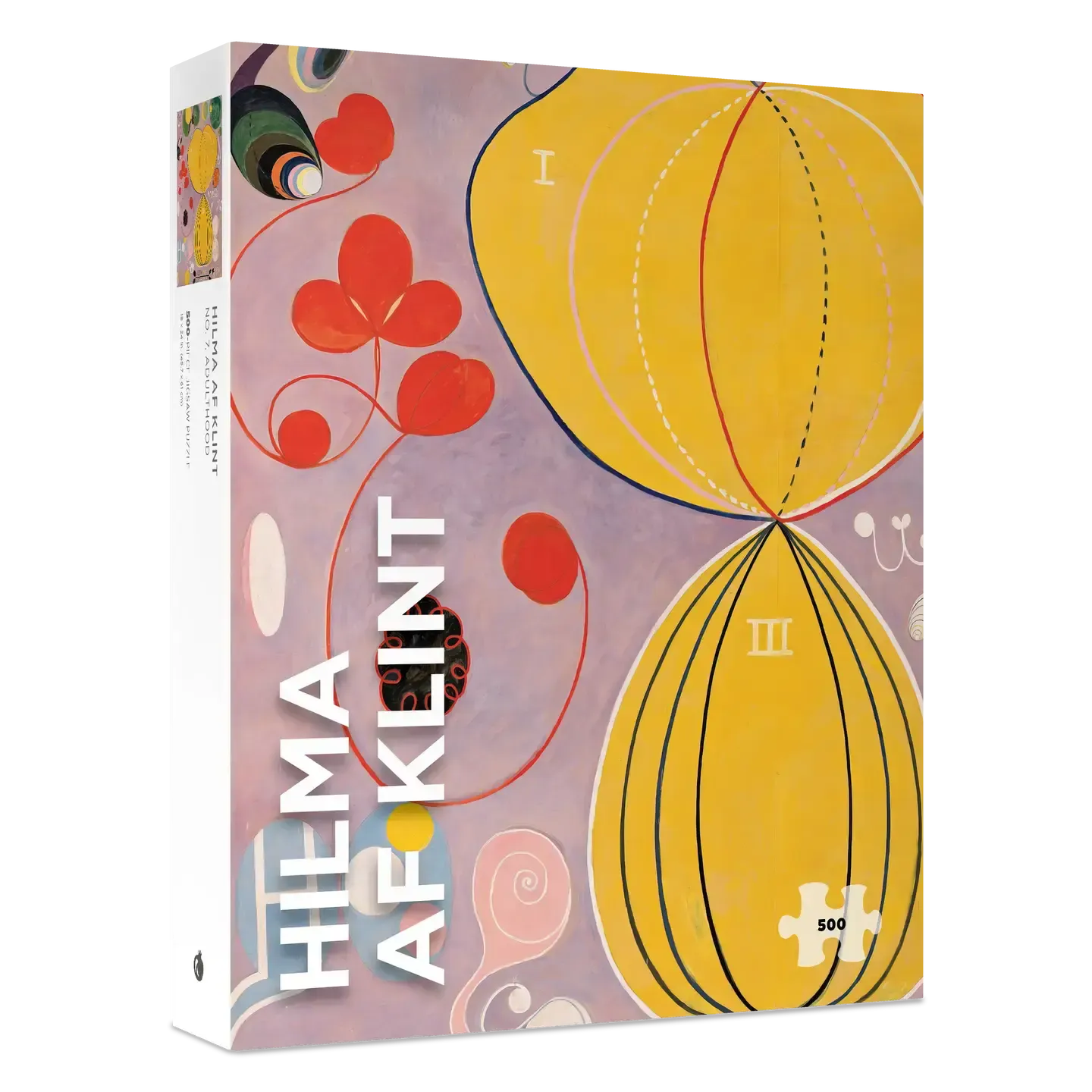 No. 7 Adulthood by Hilma af Klint 500 Piece Jigsaw Puzzle Pomegranate