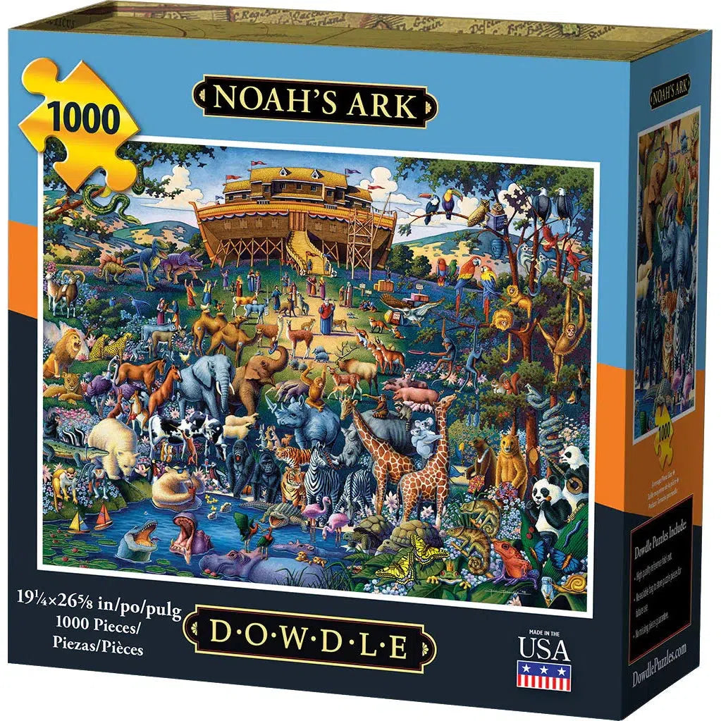 Noah's Ark 1000 Piece Jigsaw Puzzle Dowdle