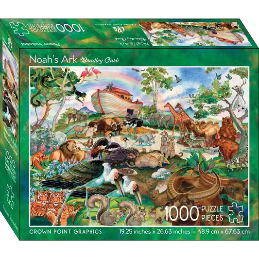 Noah's Ark 1000 Piece Soft Touch Jigsaw Puzzle Crown Point