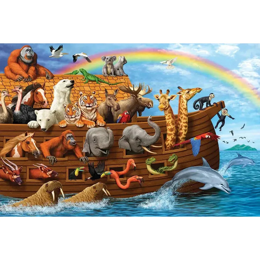 Noah's Ark 35 Piece Floor Jigsaw Puzzle Cobble Hill