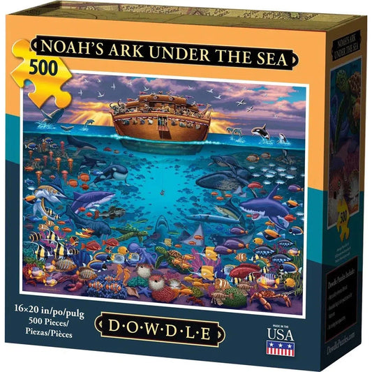 Noah's Ark Under the Sea 500 Piece Jigsaw Puzzle Dowdle