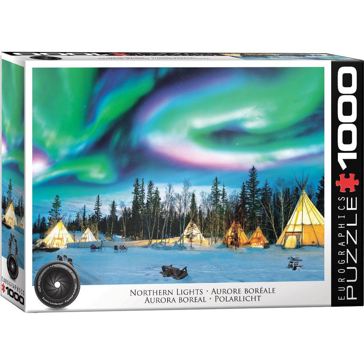 Northern Lights 1000 Piece Jigsaw Puzzle Eurographics
