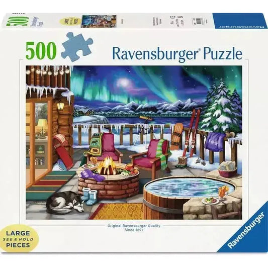Northern Lights 500 Large Piece Jigsaw Puzzle Ravensburger