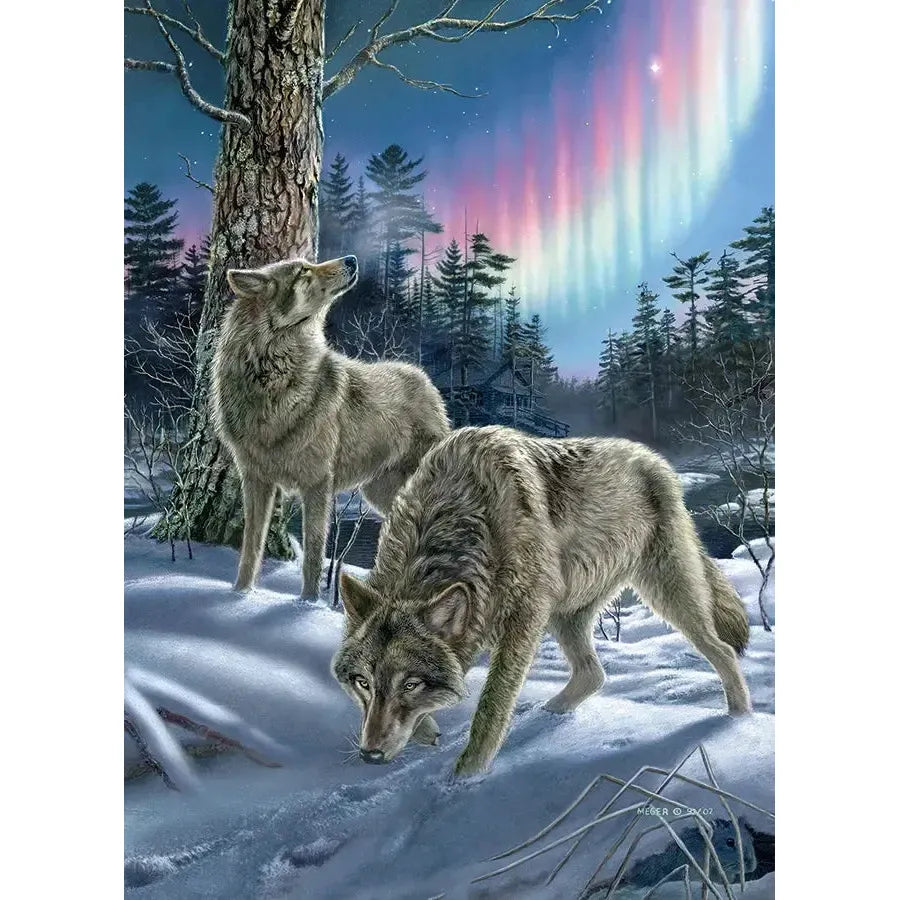 Northern Lights 500 Piece Jigsaw Puzzle Cobble Hill