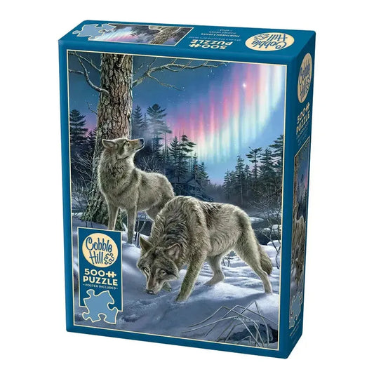 Northern Lights 500 Piece Jigsaw Puzzle Cobble Hill
