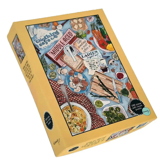 Nothing says 'middled age'... 1000 Piece Soft Touch Jigsaw Puzzle Ellembee