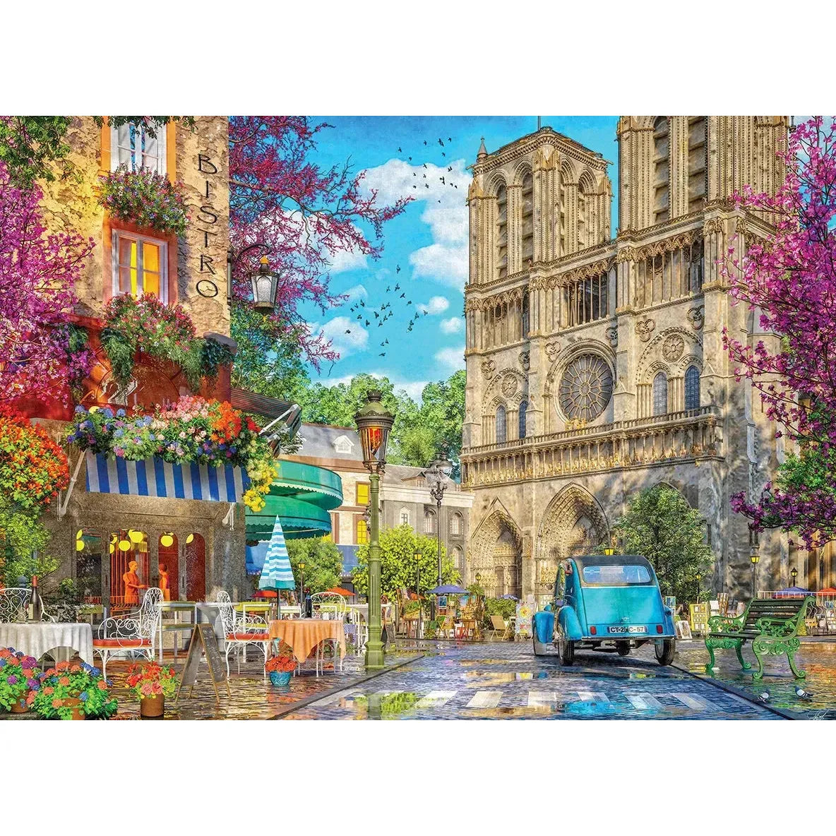Notre Dame Afternoon 1000 Piece Jigsaw Puzzle Eurographics