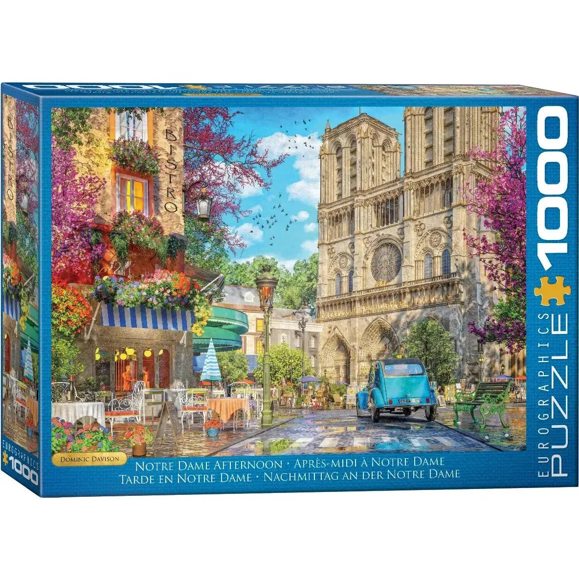 Notre Dame Afternoon 1000 Piece Jigsaw Puzzle Eurographics