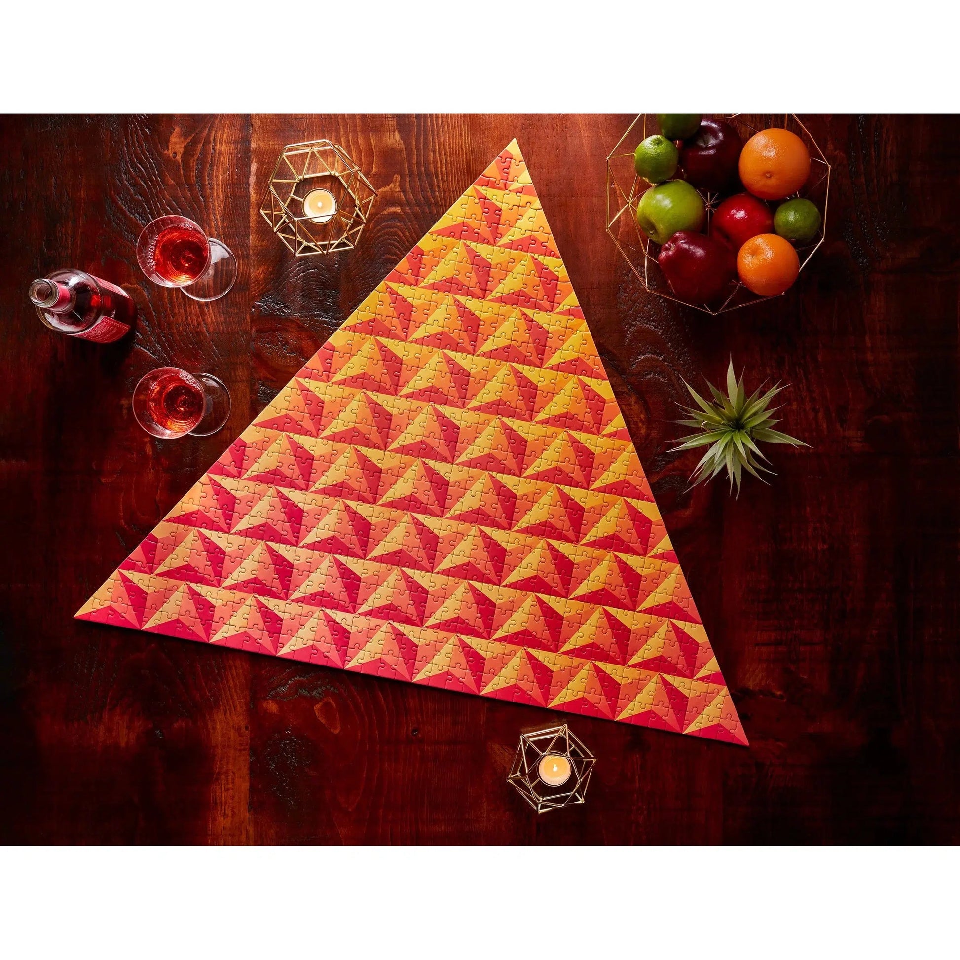 Nuance Pyramids 500 Piece Triangular Jigsaw Puzzle Parragon