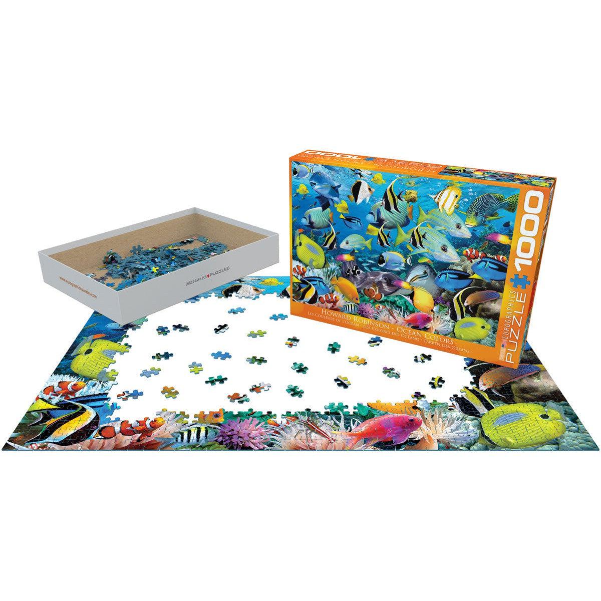 Ocean Colors 1000 Piece Jigsaw Puzzle Eurographics