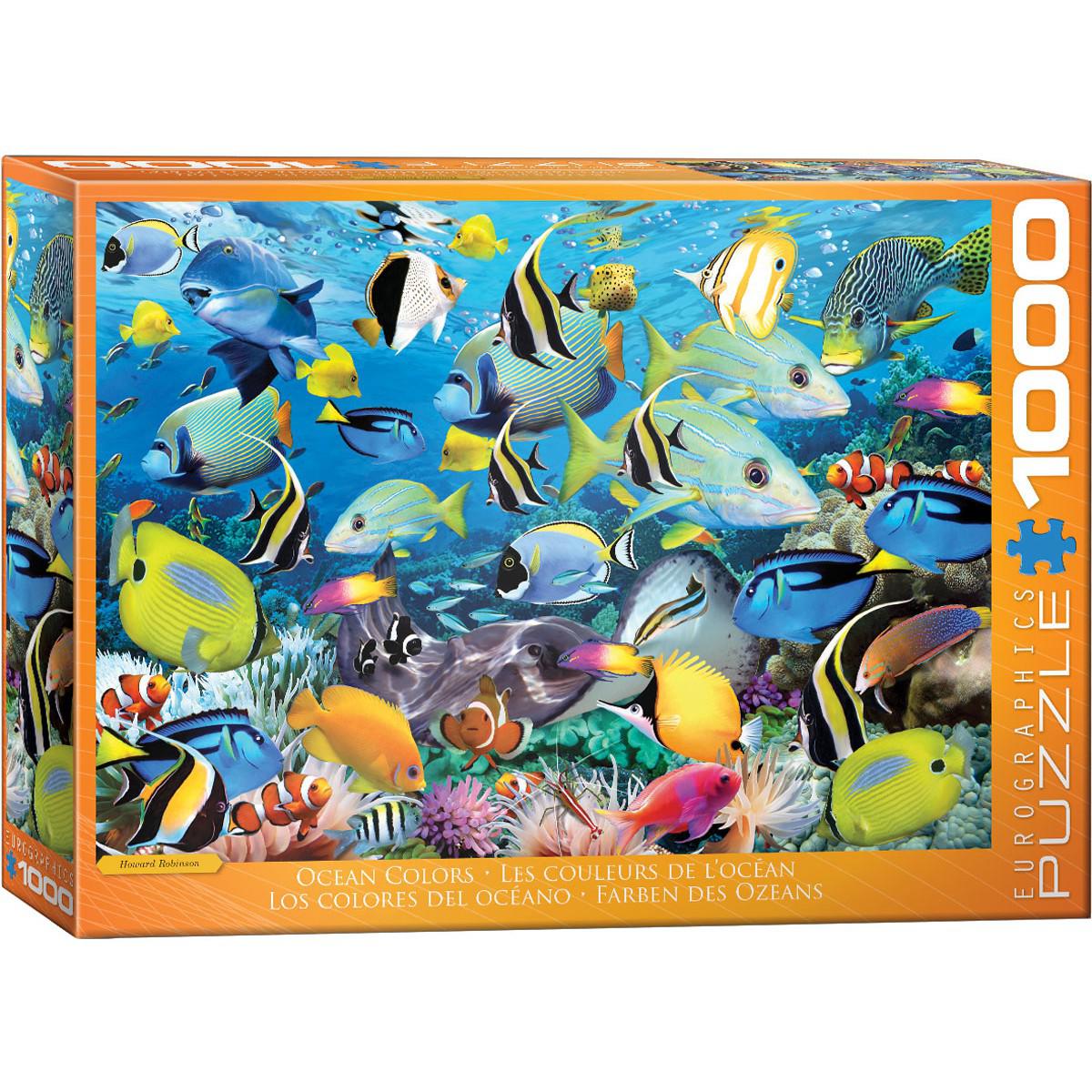 Ocean Colors 1000 Piece Jigsaw Puzzle Eurographics