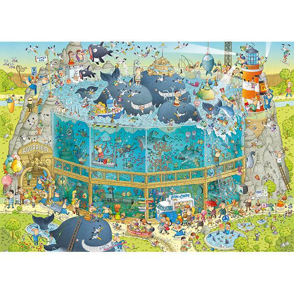 Ocean Habitat Funky Zoo 1000 Piece Jigsaw Puzzle Heye