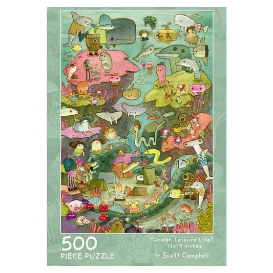 Ocean Leisure Life 500 Piece Jigsaw Puzzle Scott C