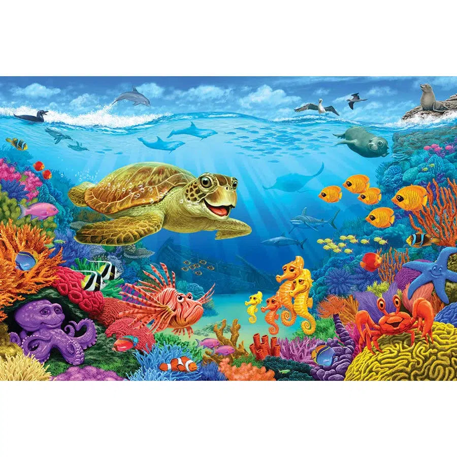 Ocean Reef 36 Piece Floor Jigsaw Puzzle Cobble Hill