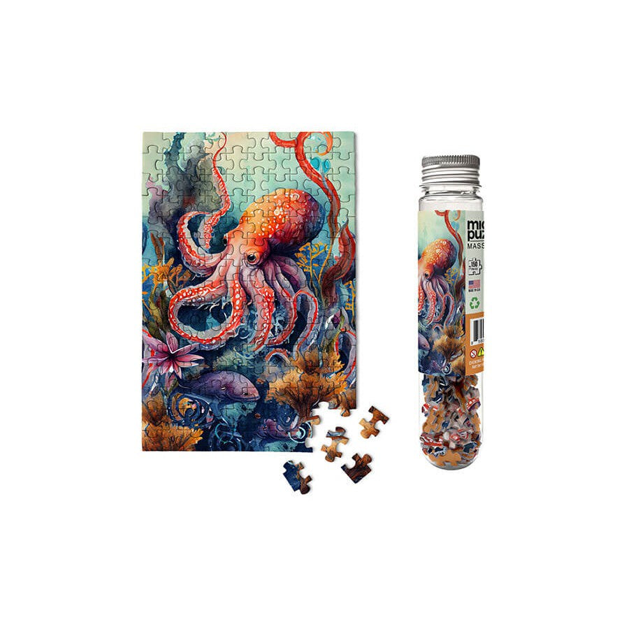 Octopus 150 Piece Mini Jigsaw Puzzle Micro Puzzles