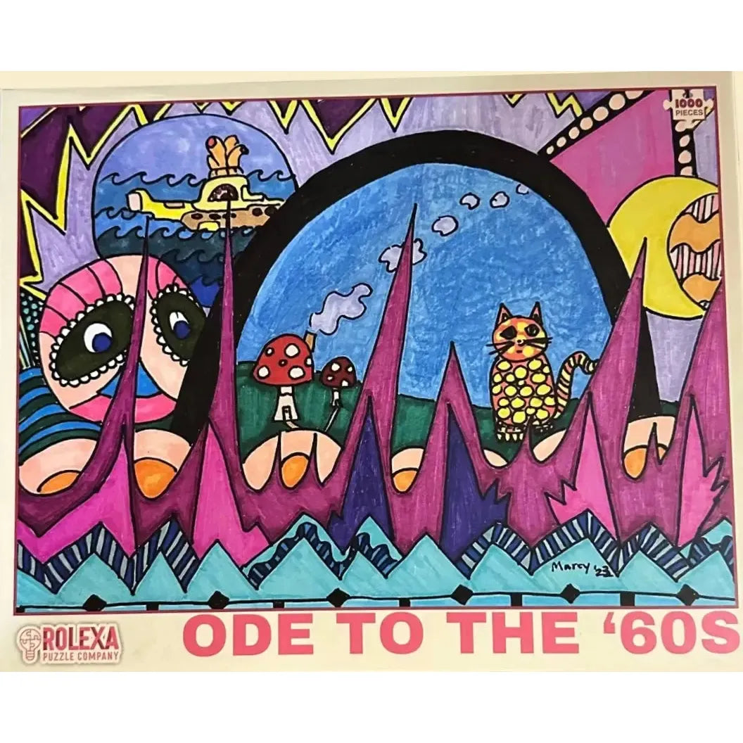 Ode to the '60s 1000 Piece Jigsaw Puzzle Rolexa
