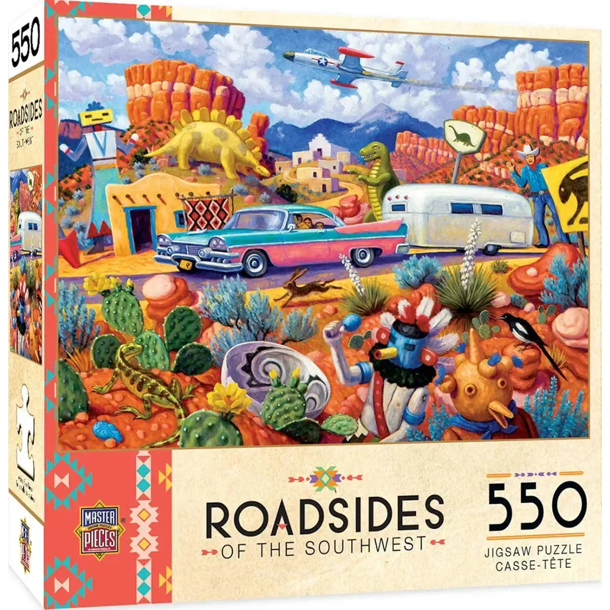 Off the Beaten Path Roadsides of the Southwest 550 Piece Jigsaw Puzzle MasterPieces