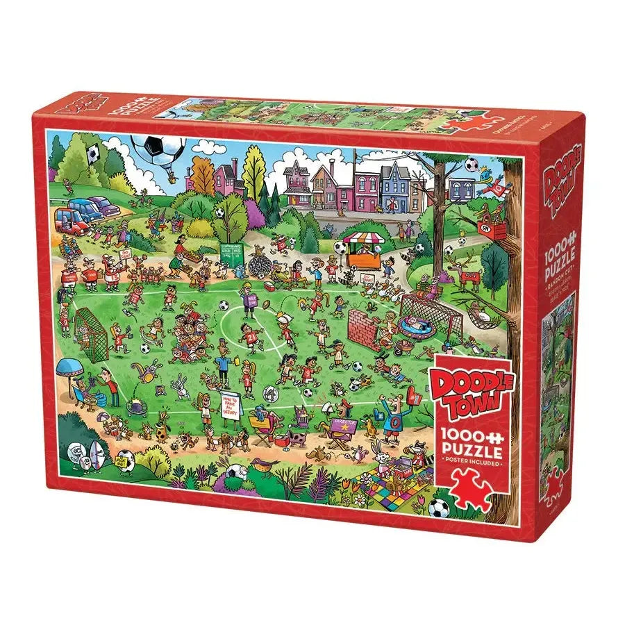 Offside Antics 1000 Piece Jigsaw Puzzle Cobble Hill