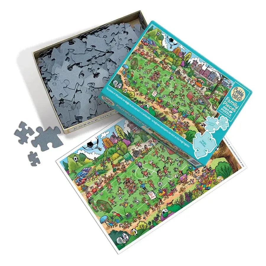 Offside Antics 350 Piece Family Jigsaw Puzzle Cobble Hill