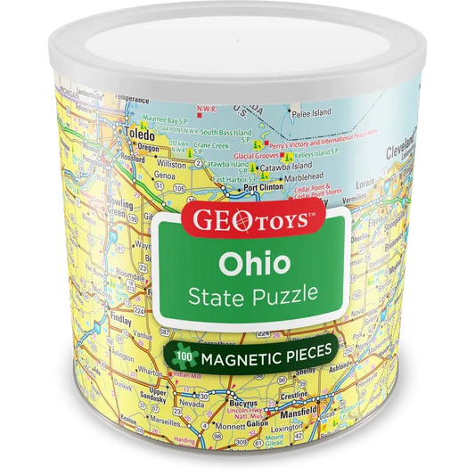 Ohio State 100 Piece Magnetic Jigsaw Puzzle Geotoys