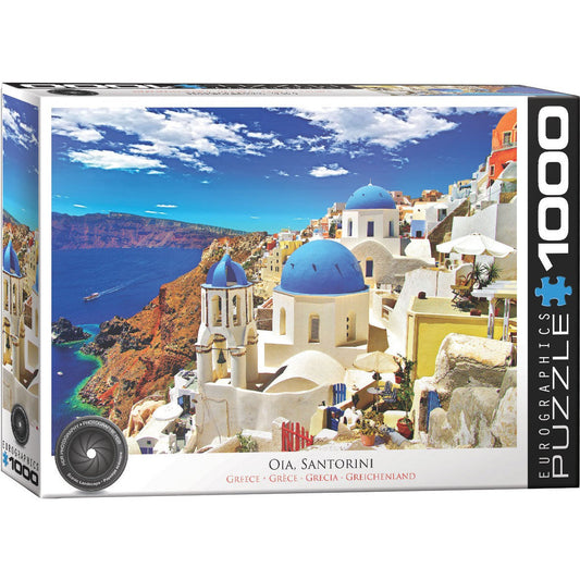 Oia Santorini Greece 1000 Piece Jigsaw Puzzle Eurographics