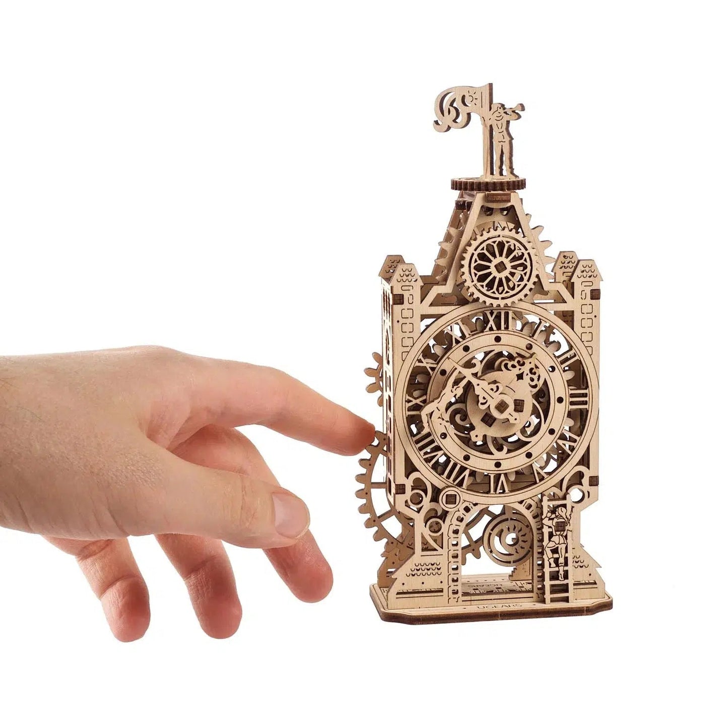 Old Clock Tower 3D Wood Model Kit UGEARS