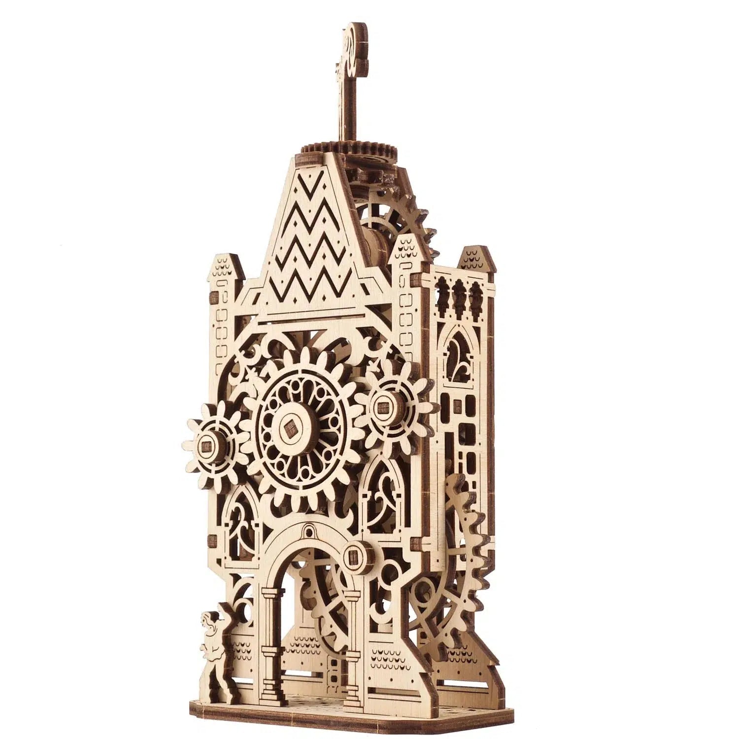 Old Clock Tower 3D Wood Model Kit UGEARS