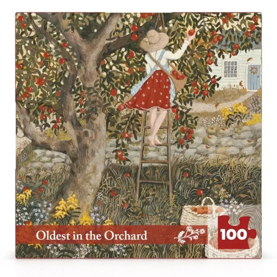 Oldest in the Orchard by Loré Pemberton 100 Piece Mini Jigsaw Puzzle NYPC