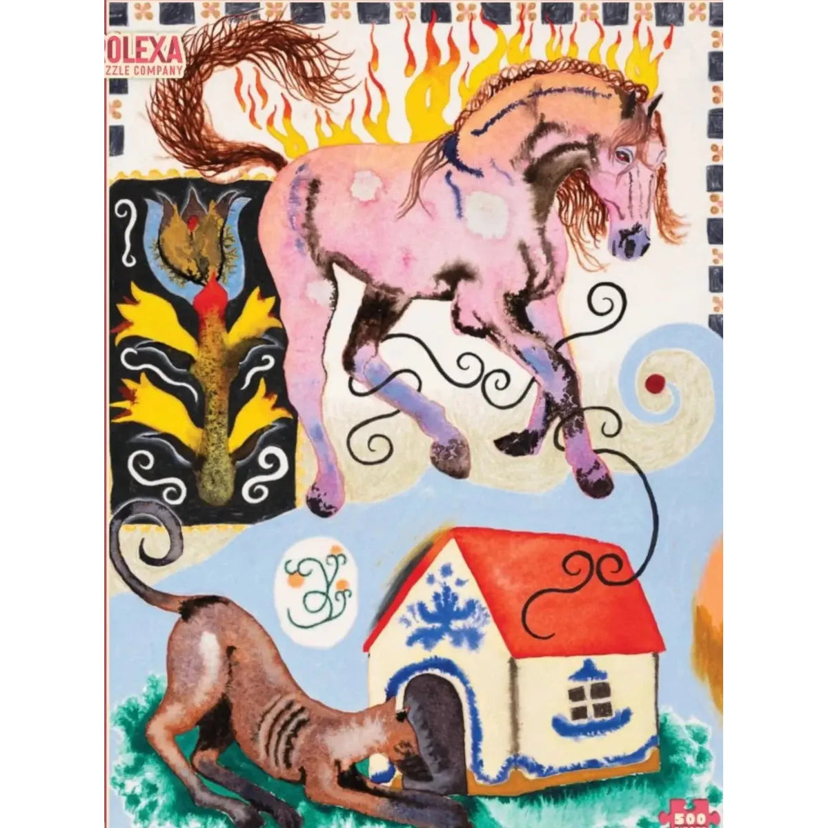 On Fire 500 Piece Jigsaw Puzzle Rolexa