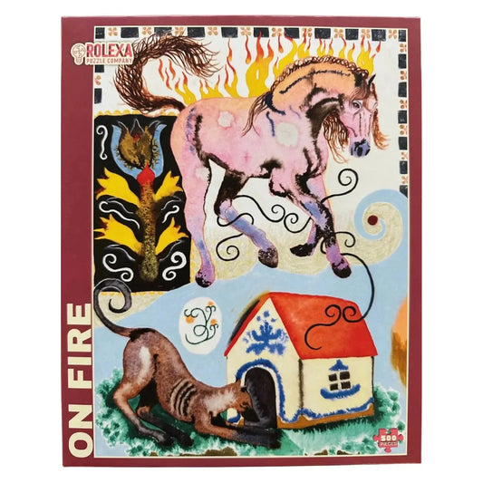On Fire 500 Piece Jigsaw Puzzle Rolexa