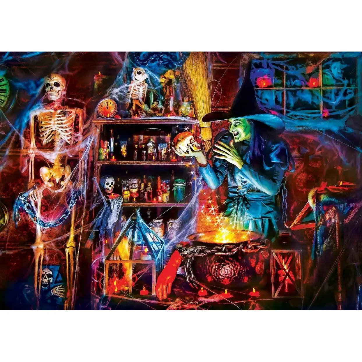 On a Scary Night 500 Piece Jigsaw Puzzle MasterPieces