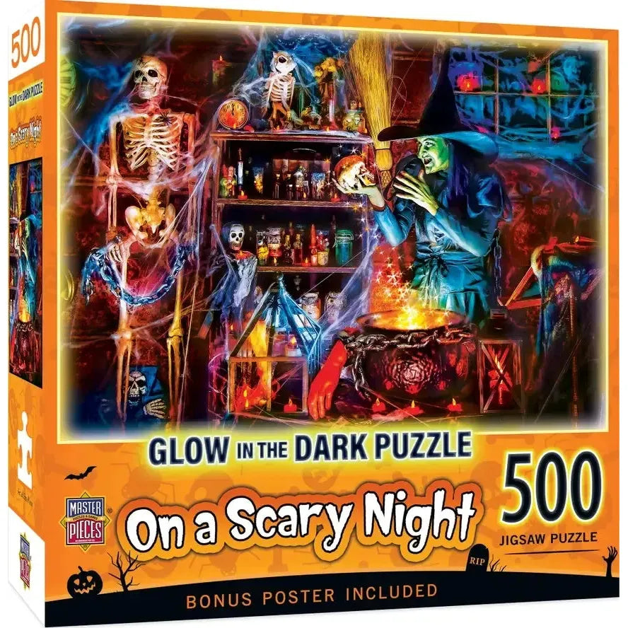 On a Scary Night 500 Piece Jigsaw Puzzle MasterPieces