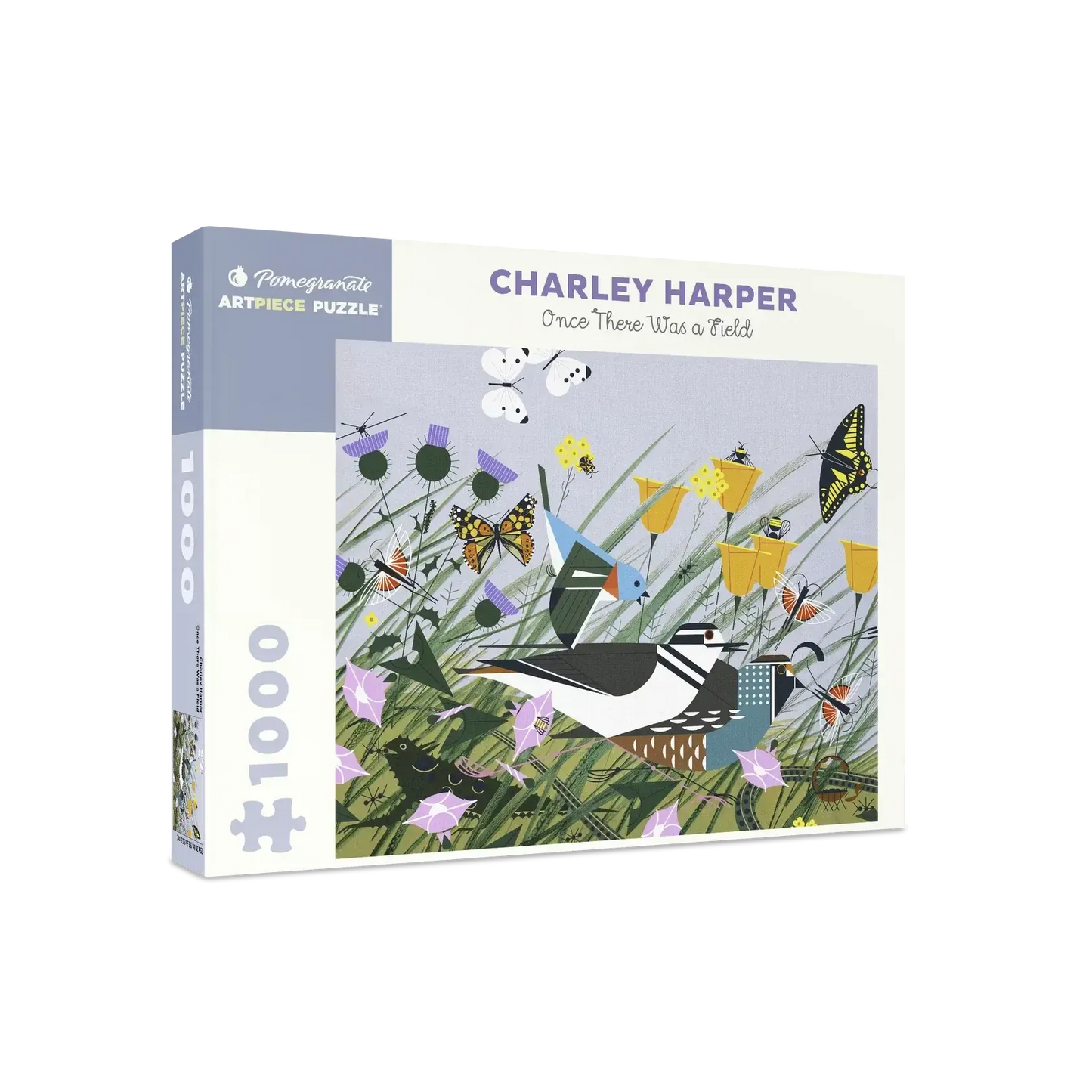 Once There Was a Field 1000 Piece Jigsaw Puzzle Pomegranate