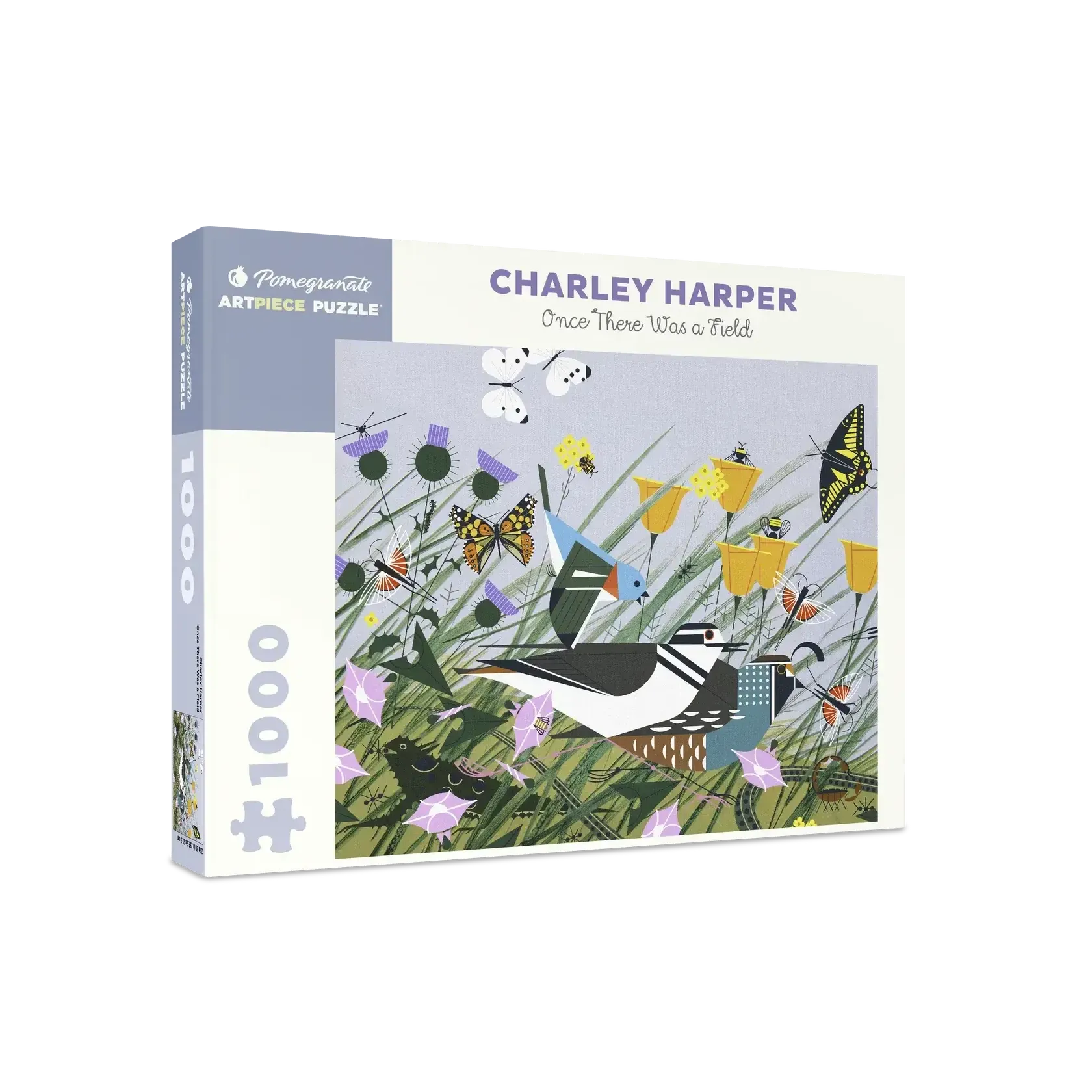 Once There Was a Field 1000 Piece Jigsaw Puzzle Pomegranate