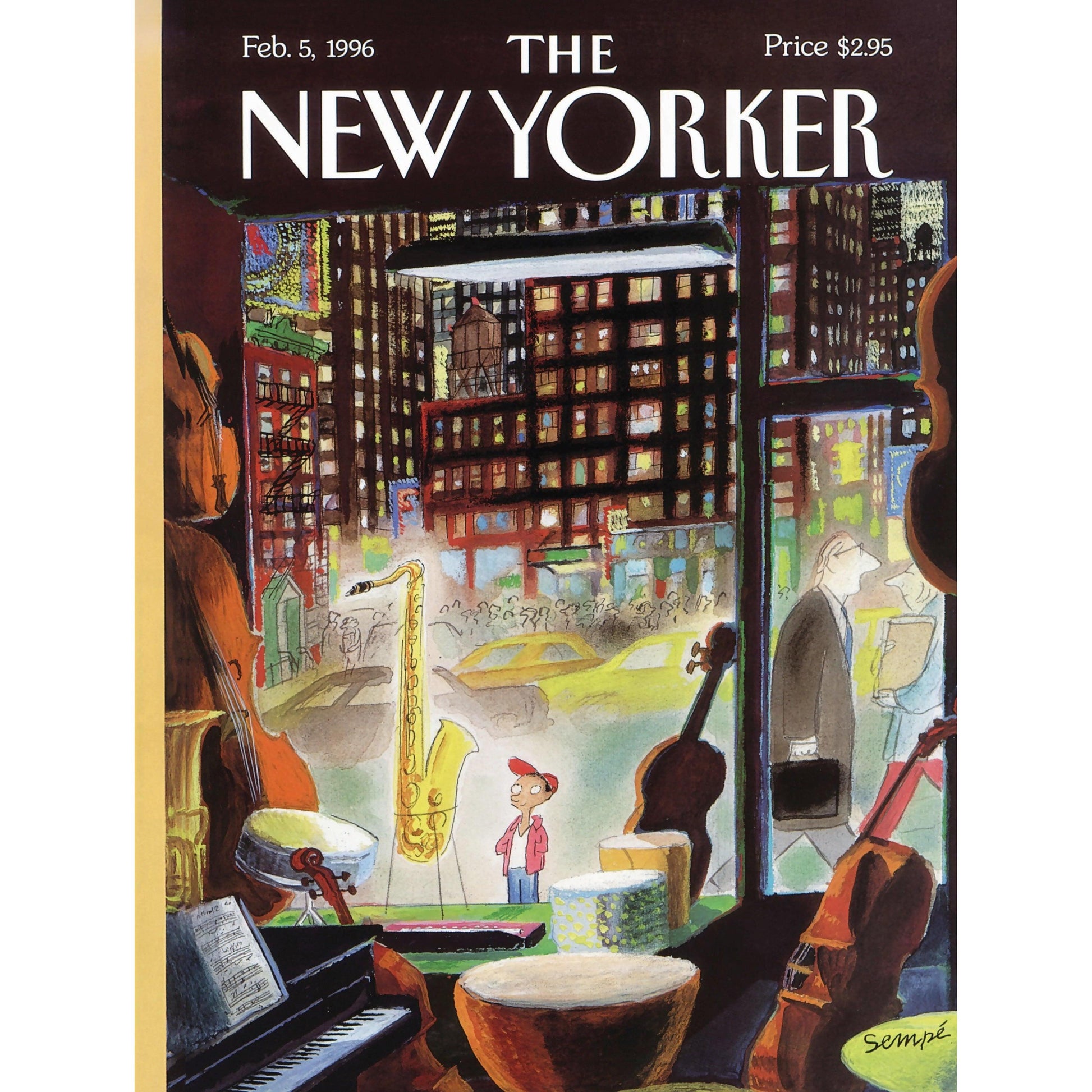 One Day... The New Yorker 1000 Piece Jigsaw Puzzle NYPC