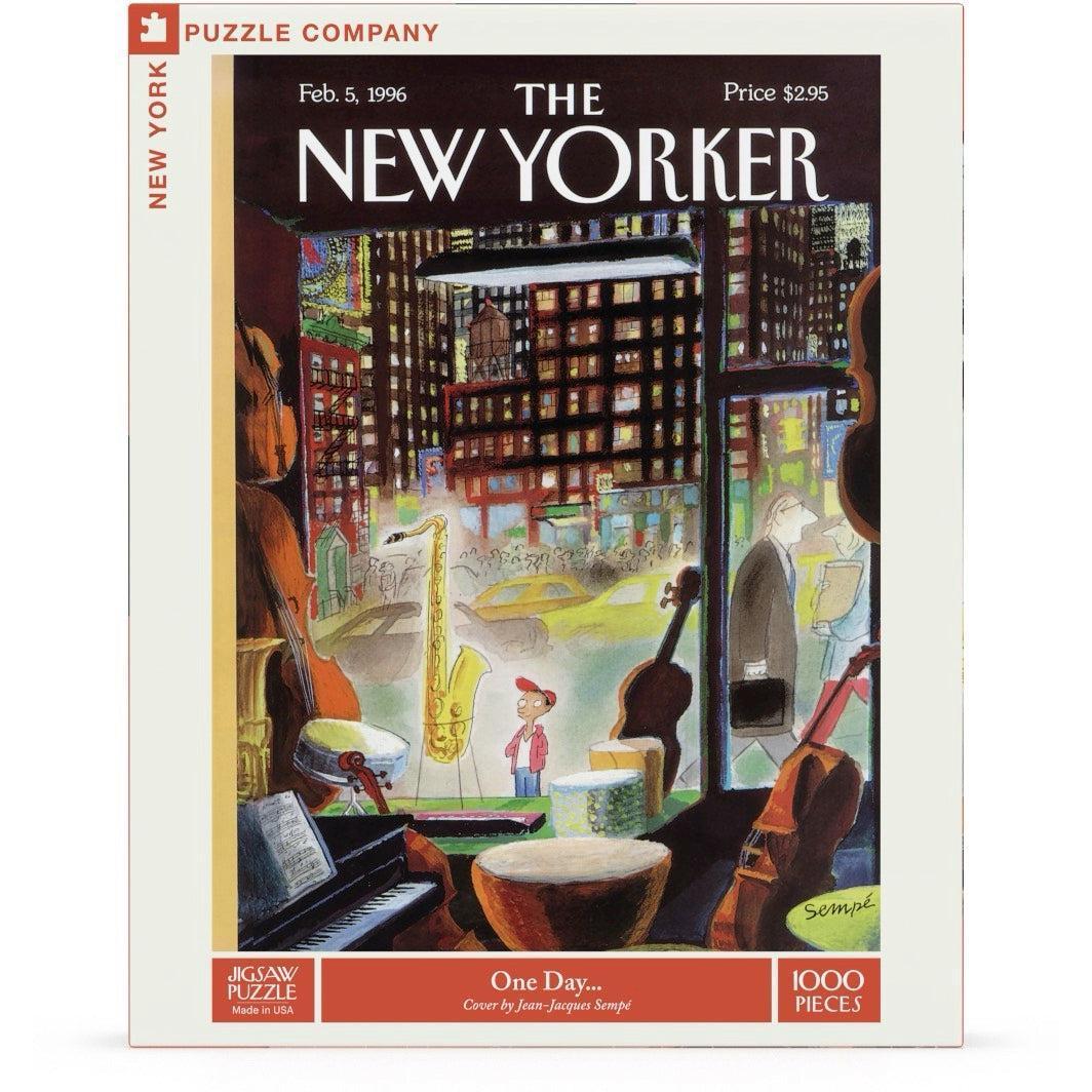 One Day... The New Yorker 1000 Piece Jigsaw Puzzle NYPC