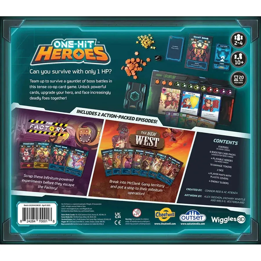 One-Hit Heroes Season 1 - Card & Dice Co-Op Boss Rush Game - Outset