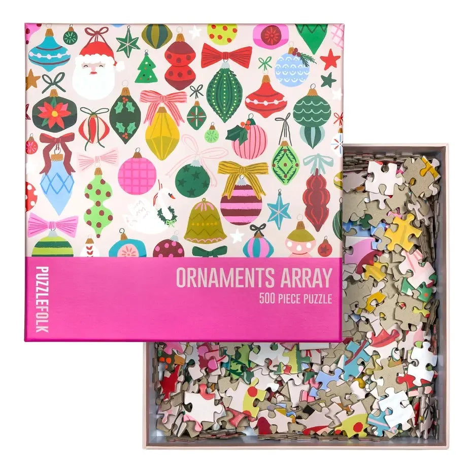 Ornaments Array 500 Piece Jigsaw Puzzle PuzzleFolk