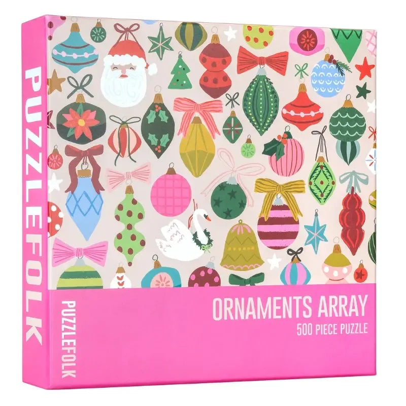 Ornaments Array 500 Piece Jigsaw Puzzle PuzzleFolk