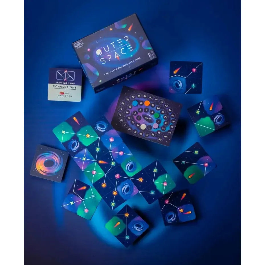 Outer Space - Strategic Galaxy Building Card Game - Professor Puzzle