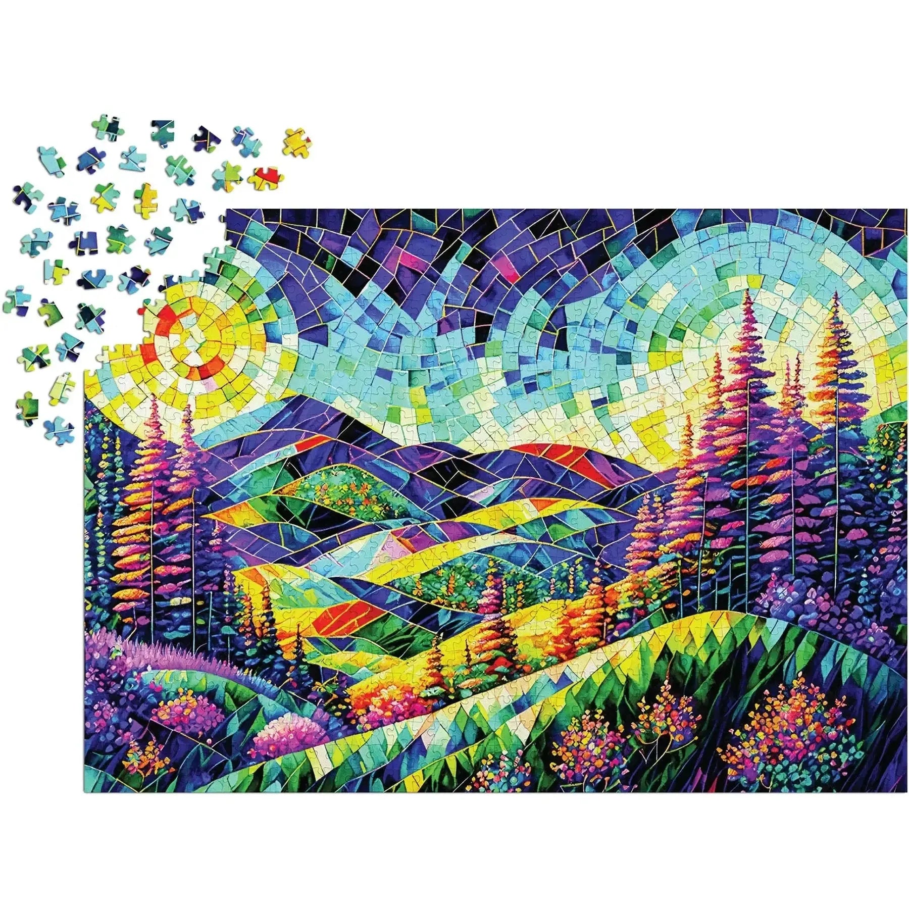 Over the Hills to Dreamland 1000 Piece Jigsaw Puzzle Enjoy