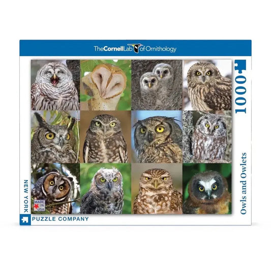 Owls & Owlets 1000 Piece Jigsaw Puzzle NYPC